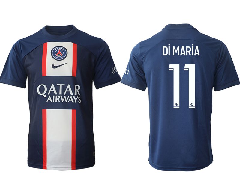 Men 2022-2023 Club Paris St German home aaa version blue #11 Soccer Jersey->paris st german jersey->Soccer Club Jersey